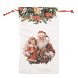 Clayre & Eef Chaussettes de Noël Rouge Synthétique