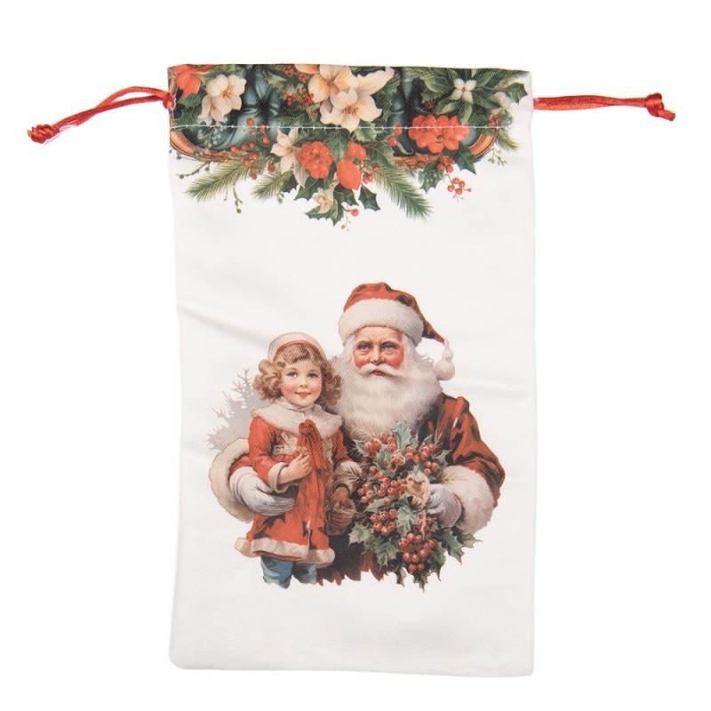 Clayre & Eef Chaussettes de Noël Rouge Synthétique