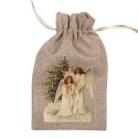 Clayre & Eef Beige Synthétique