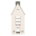 Clayre & Eef Image de décoration Maison 11x11x29 cm Blanc Métal