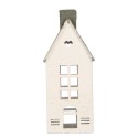 Clayre & Eef Image de décoration Maison 11x11x29 cm Blanc Métal