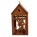 Clayre & Eef Dekorationsfigur Braun Metall