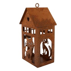 Clayre & Eef Dekorationsfigur Braun Metall