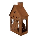 Clayre & Eef Decorative Figurine 17x10x28 cm Brown Metal