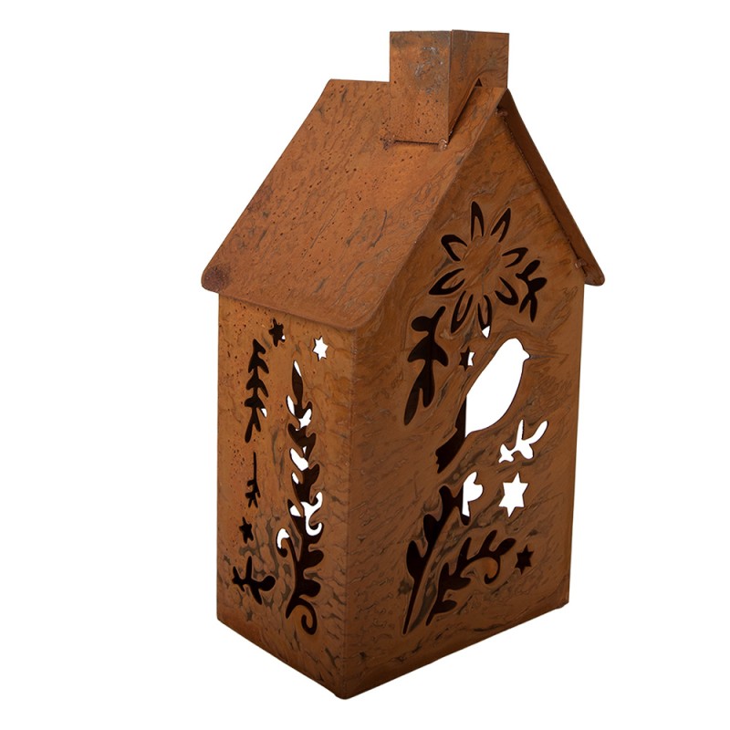 Clayre & Eef Decorative Figurine 11x15x26 cm Brown Metal