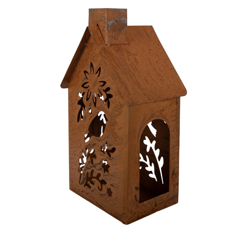 Clayre & Eef Decorative Figurine 11x15x26 cm Brown Metal