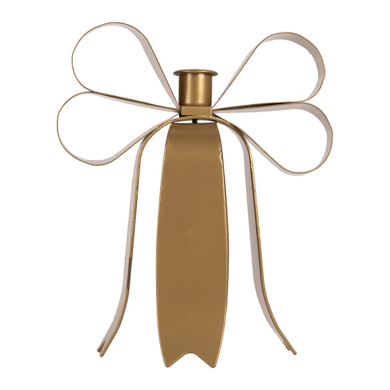 Clayre & Eef Candle holder 20x16x21 cm Gold colored Metal
