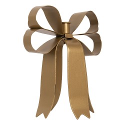 Clayre & Eef Candle holder 20x16x21 cm Gold colored Metal