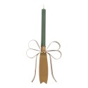 Clayre & Eef Candle holder 20x16x21 cm Gold colored Metal