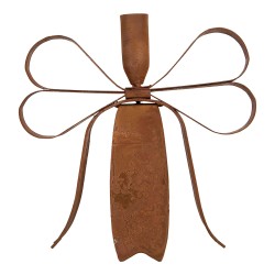 Clayre & Eef Kandelaar 19x15x18 cm Bruin Metaal