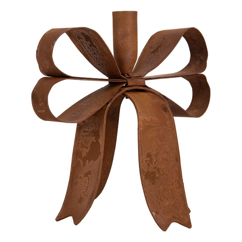 Clayre & Eef Kandelaar 19x15x18 cm Bruin Metaal