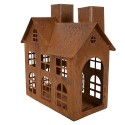 Clayre & Eef Statuetta decorativa Casa 17x9x22 cm Marrone Metallo
