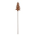 Clayre & Eef Gartenspieá Weihnachtsbaum 6x1x34 cm Braun Metall