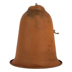 Clayre & Eef Décoration de Noël Image Sonnettes Ø 15x17 cm Marron Métal