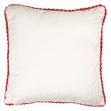 Clayre & Eef Cuscino decorativo 40x40 cm Beige Poliestere