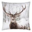 Clayre & Eef 45x45 cm Bruin Polyester