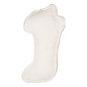 Clayre & Eef Dekokissen Weihnachtsstrumpf 20x40x4 cm Rosa Polyester