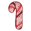 Clayre & Eef Dekokissen Zuckerstange 15x40x4 cm Rot Polyester