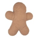 Clayre & Eef Sierkussen Gingerbread man 40x48x4 cm Bruin Polyester