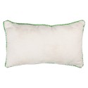 Clayre & Eef Coussin 50x35x4 cm Beige Polyester