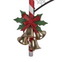 Clayre & Eef Große Weihnachtsbogen 206x54x288 cm Rot Metall