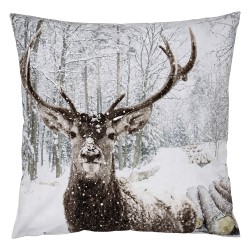 Clayre & Eef 45x45 cm Marron Polyester