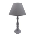 Clayre & Eef Table Lamp Grey Wood