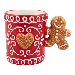 Clayre & Eef Mok Rood Keramiek