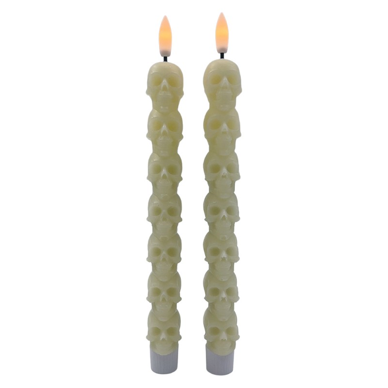 Clayre & Eef Candelabro Beige