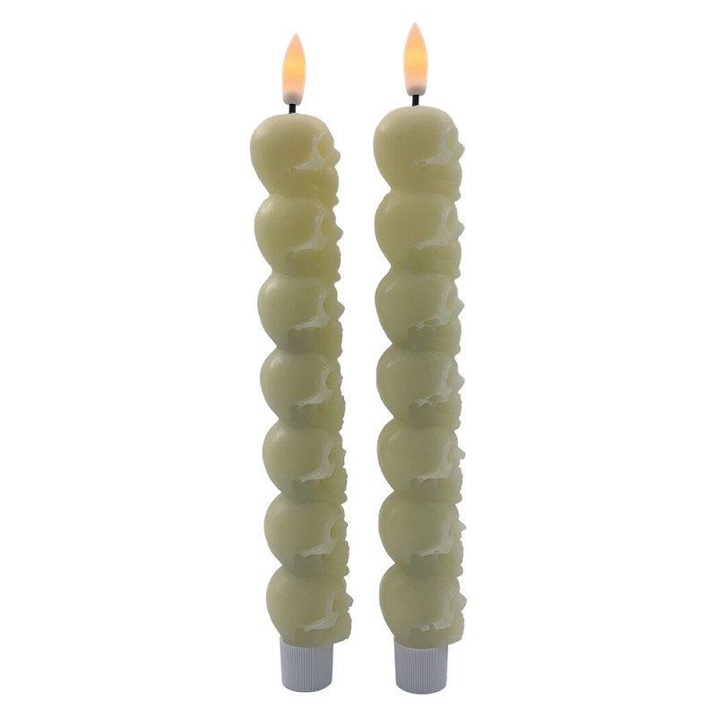 Clayre & Eef Candelabro Beige