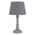 Clayre & Eef Tischlampe Grau Holz