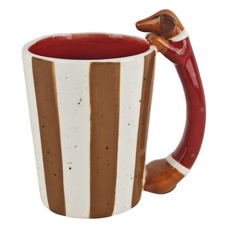 Clayre & Eef Mok Rood Keramiek