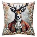 Clayre & Eef Coussin Beige Synthétique
