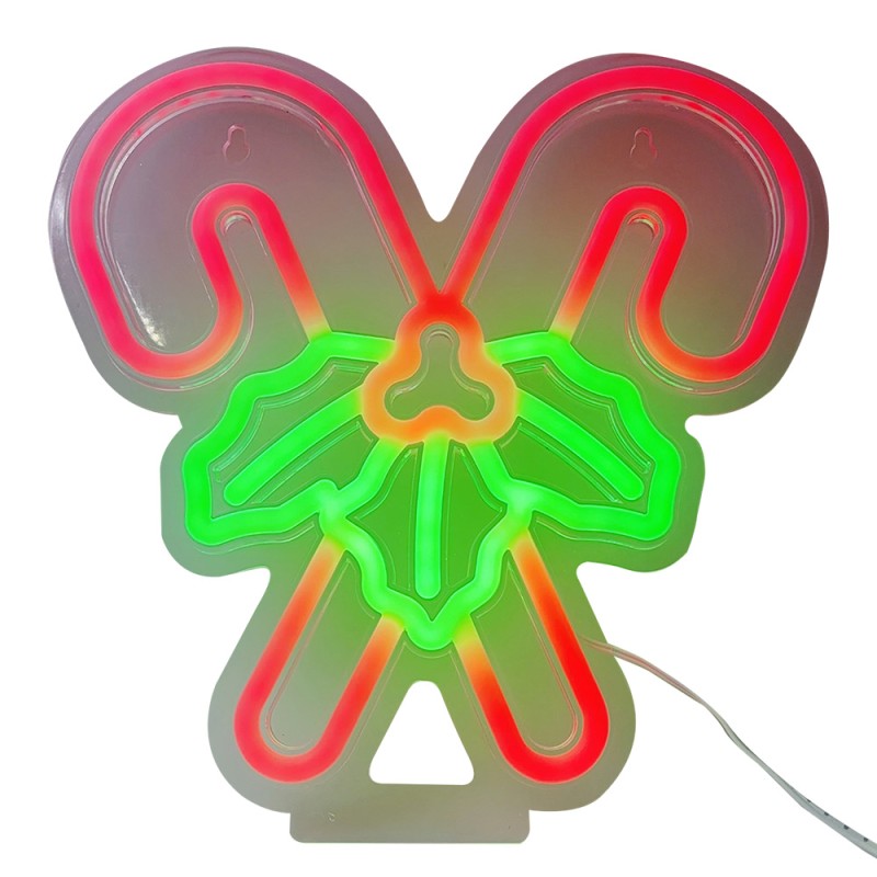 Clayre & Eef Wandlamp Rood Kunststof