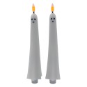 Clayre & Eef Kerzenständer Weiß