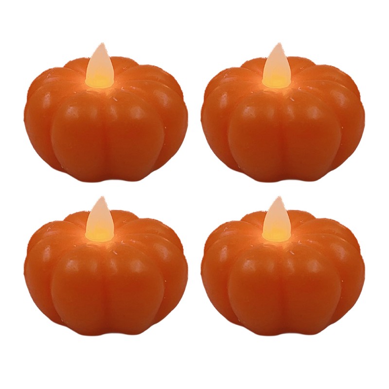 Clayre & Eef Candelabro Arancione