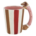 Clayre & Eef Tasse Rot Keramik