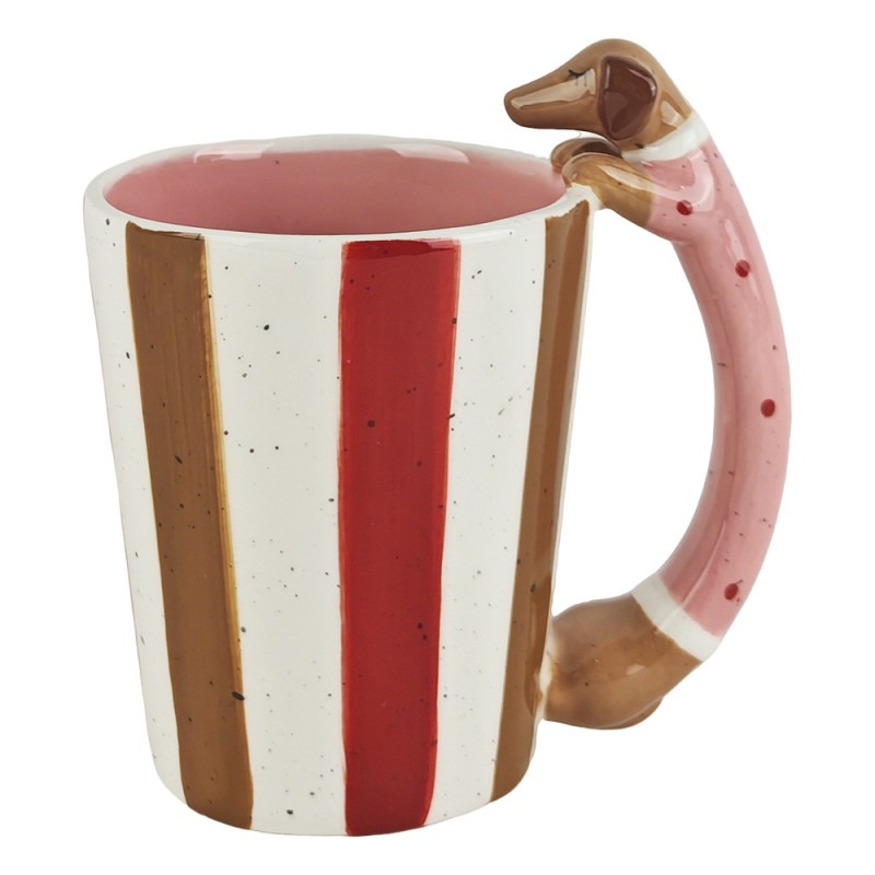 Clayre & Eef Tasse Rot Keramik
