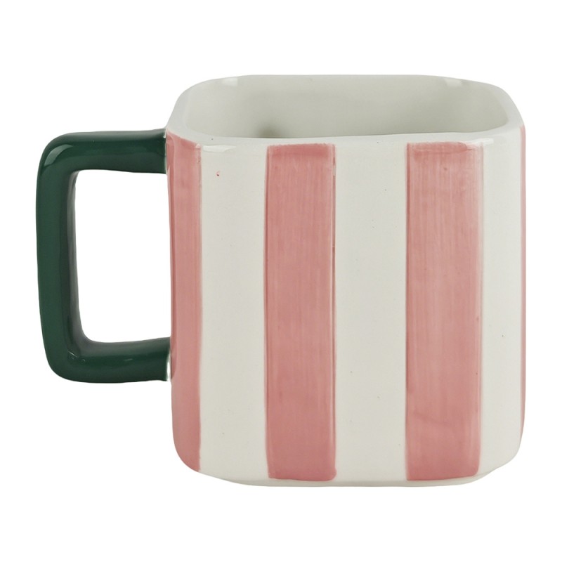 Clayre & Eef Mug 300 ml Rose Céramique