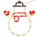 Clayre & Eef Wall Light Red Plastic