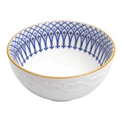 Clayre & Eef Schale Weiß Keramik