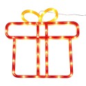 Clayre & Eef Wall Light Red Plastic