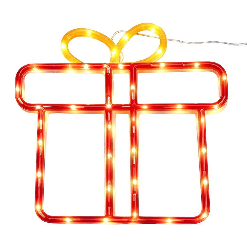 Clayre & Eef Wall Light Red Plastic
