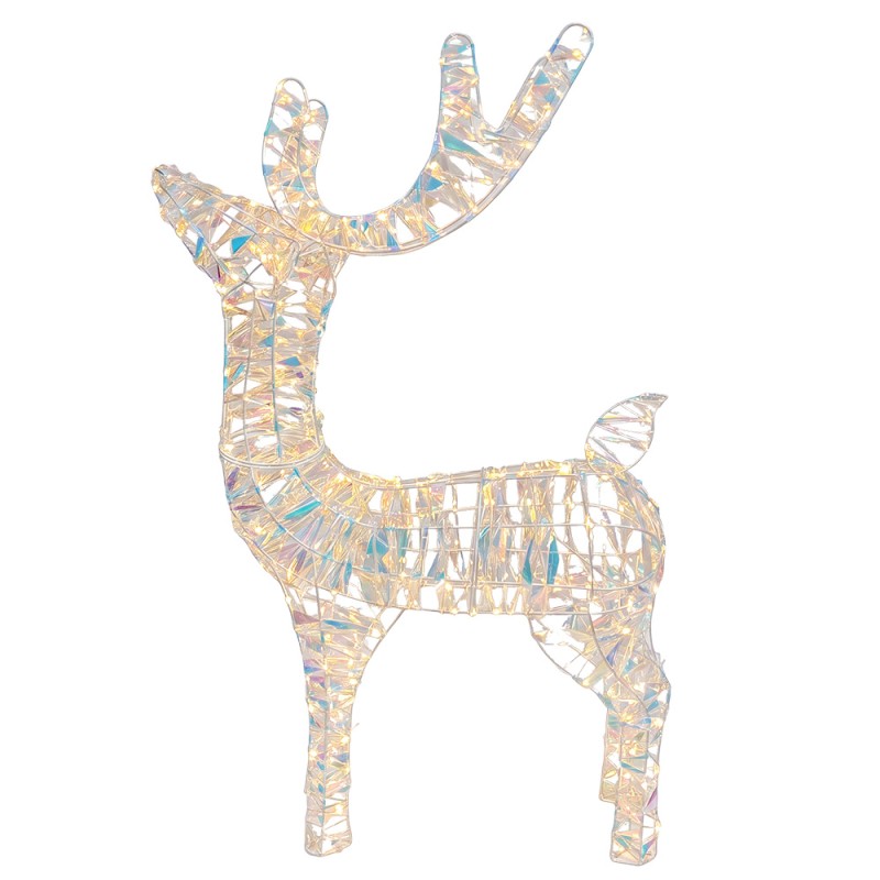 Clayre & Eef Floor Lamp Gold colored Plastic