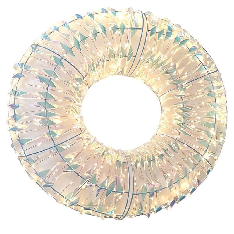 Clayre & Eef Wall Light Gold colored Plastic