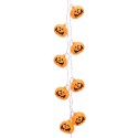 Clayre & Eef Decoration Christmas Garland Orange Plastic