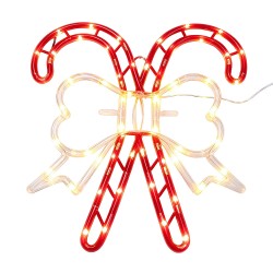 Clayre & Eef Wall Light Red Plastic