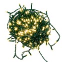 Clayre & Eef Decoration Christmas Garland White Plastic