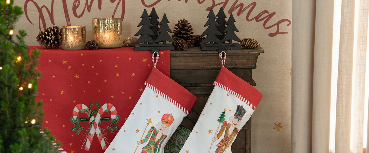 Achetez accroche-chaussettes de Noël Clayre & Eef sur MilaTonie
