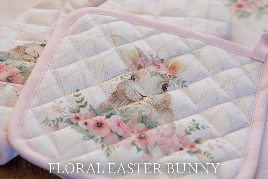 FEB Floral Easter Bunny